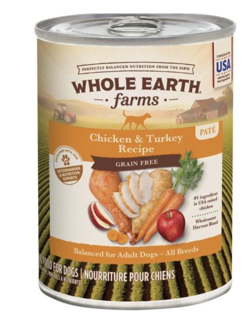 whole Earth Farms dog food