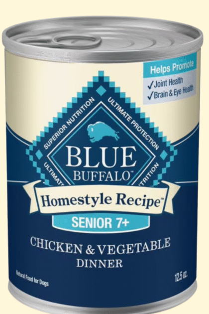 can of blue buffalo dog food