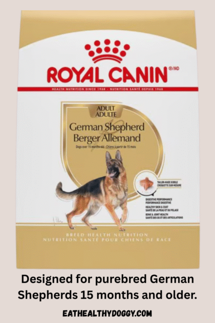 dry bag of Royal Canin dog food