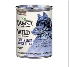  purina beyond dog food - can of dog food