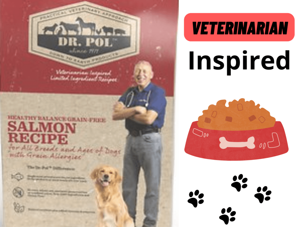 Dr Pol's dog food