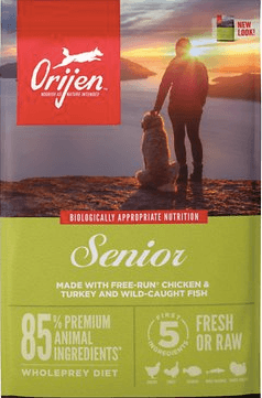 Orijen senior dog food