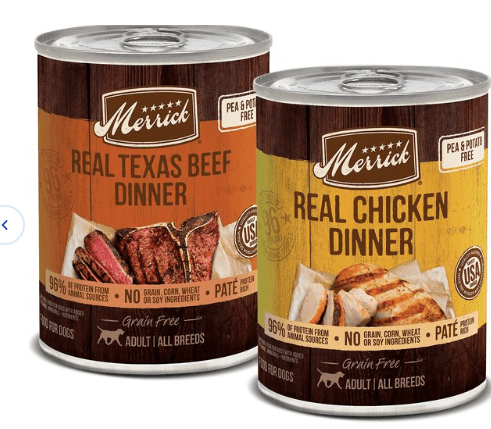 Merrick Canned Dog Food