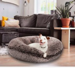 dog donut bed