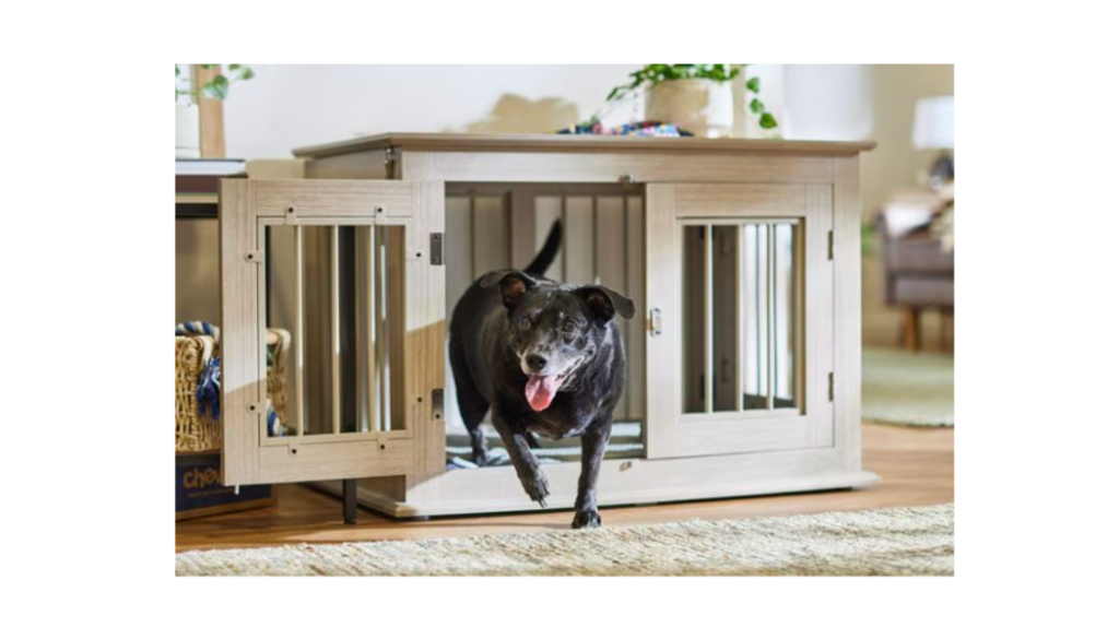 indoor dog crate furniture