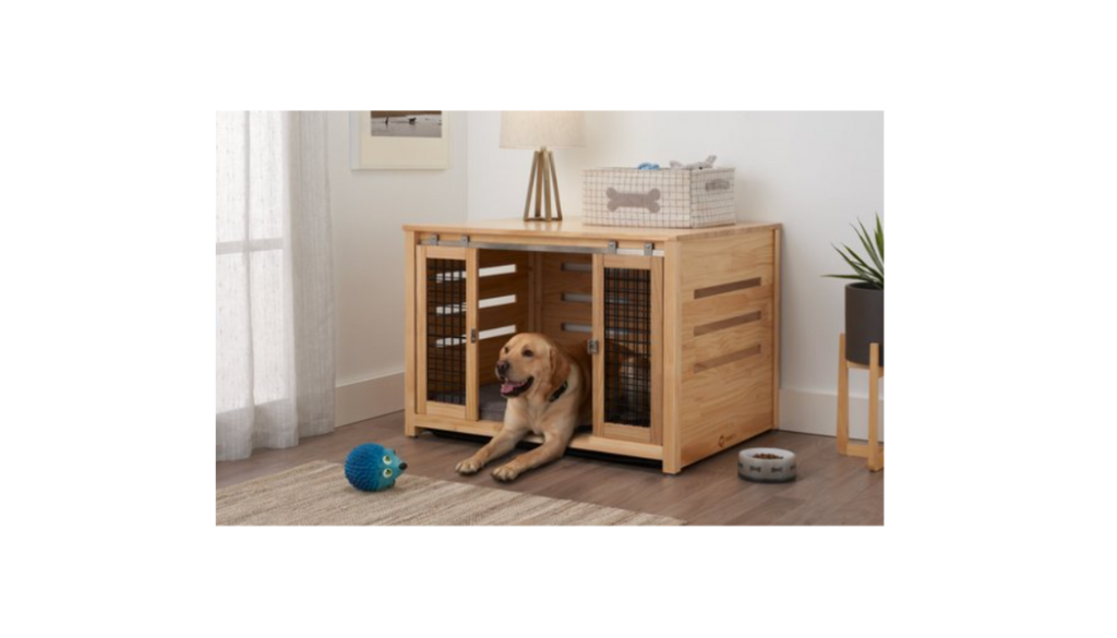 TRINITY Crate Accent Table Double Door Furniture