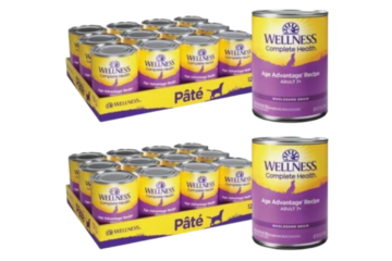 wellness senior canned dog food