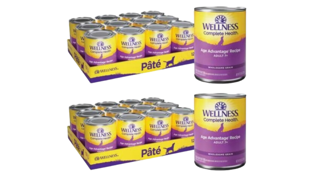 wellness senior canned dog food