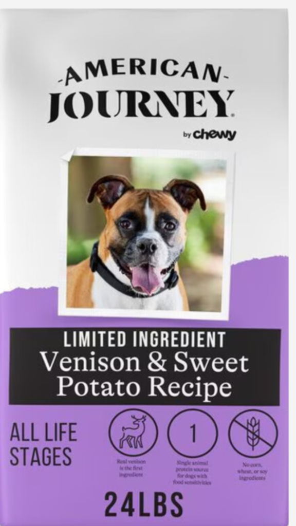 dog foods with venison