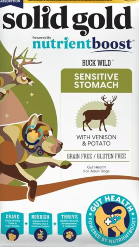 dog foods with venison