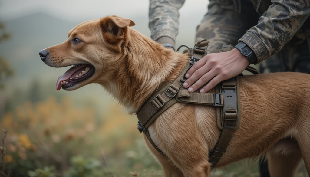 tactical dog harness