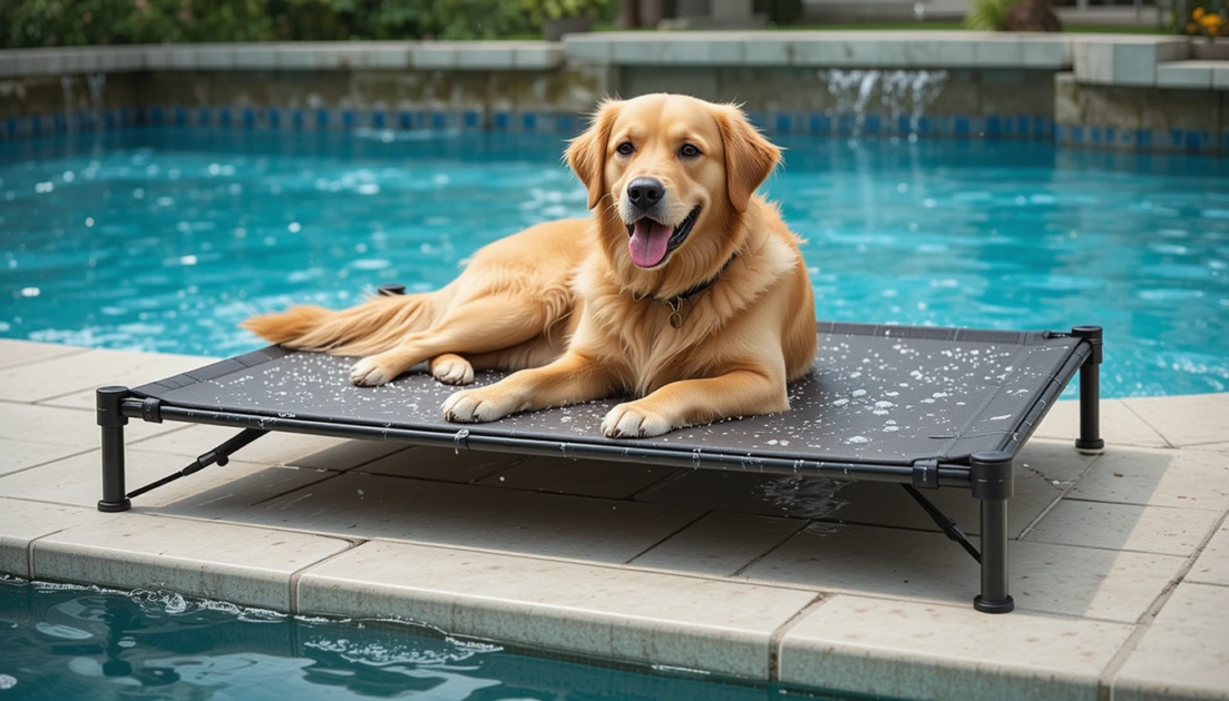 Outdoor dog bed 