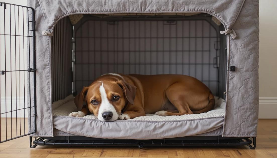 Dog crate cover 