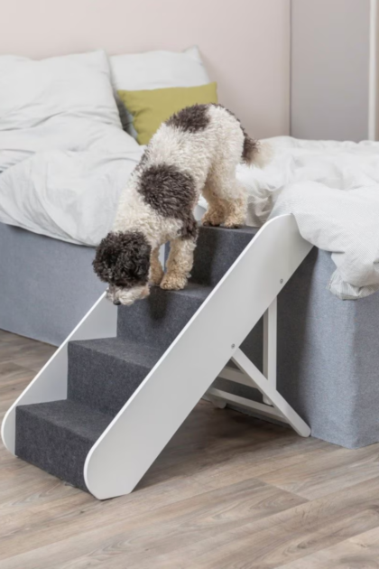 adjustable dog stairs for bed
