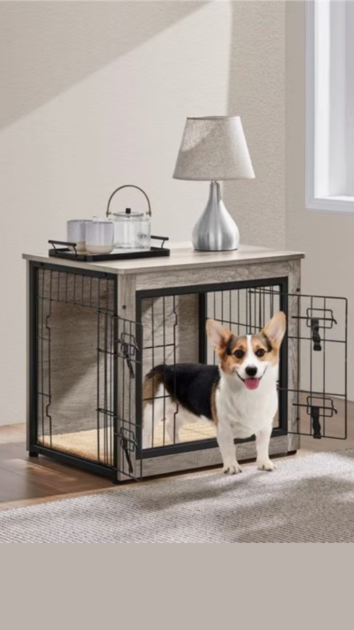 Small dog crate furniture 