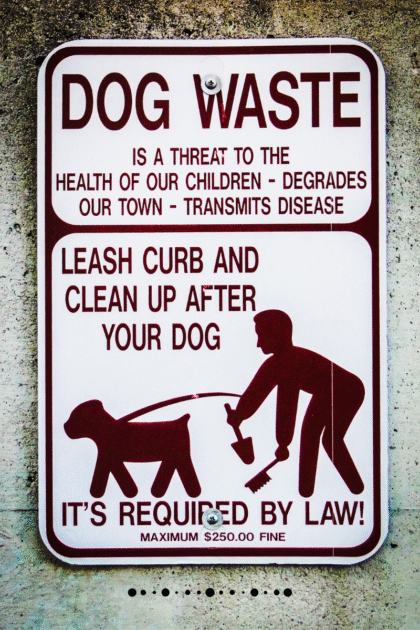 dog poop bags