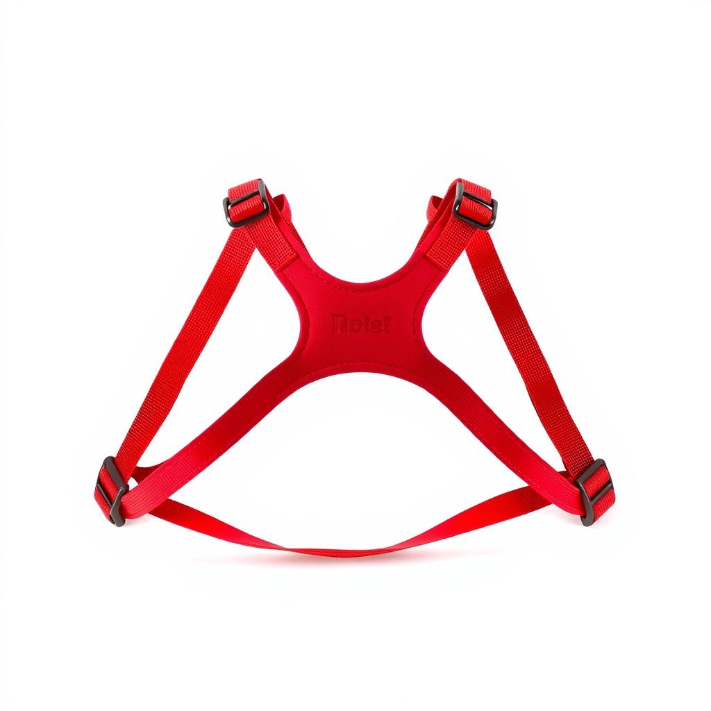 Dog wearing a sport harness designed for agility training