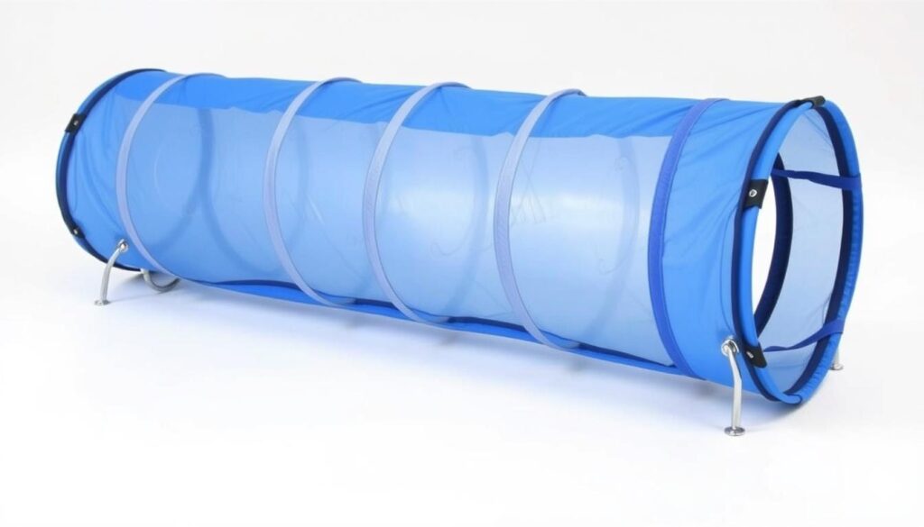 Trixie Pet Products Dog Activity Agility Tunnel in use