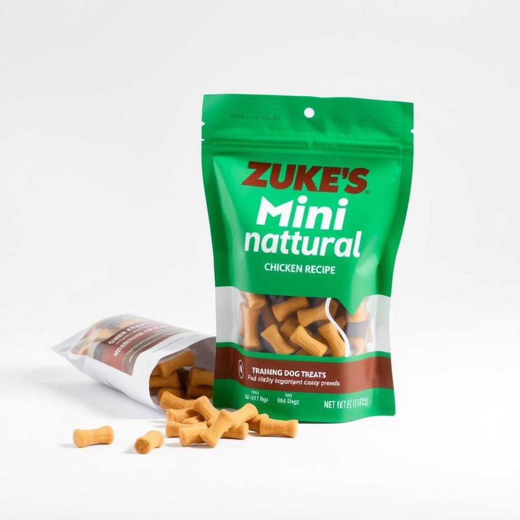 Zuke's Mini Naturals Training Treats for dog agility rewards